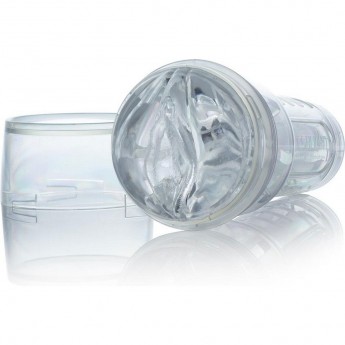 Мастурбатор FLESHLIGHT CRYSTAL ICE, вагина, прозрачный